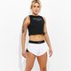Moteriški marškinėliai WAKE UP & SQUAT MARŠKINĖLIAI ACTIVE SHORT wuta005blk spalva juoda