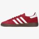 Vyriški kedai ADIDAS HANDBALL SPZL bd7617 spalva tamsiai raudona