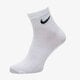 Moteriškos kojinės NIKE KOJINĖS U NK EVERYDAY LTWT ANKLE 3PR sx7677-100 spalva balta