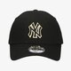 Vyriška kepurė su snapeliu NEW ERA KEPURĖ METALLIC POP 940 NYY NEW YORK YANKEES BLK 60222399 spalva juoda
