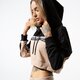 Moteriškas džemperis ADIDAS DŽEMPERIS VOCAL CROPPED HOODIE ec0766 spalva rožinė