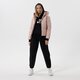Moteriškas džemperis NIKE DŽEMPERIS SU GOBTUVU W NSW FLC HOODIE HTG dd5673-010 spalva juoda
