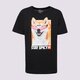 Vaikiški marškinėliai NIKE MARŠKINĖLIAI K NSW TEE PHOTO SHIBA GIRL hv5206-010 spalva juoda