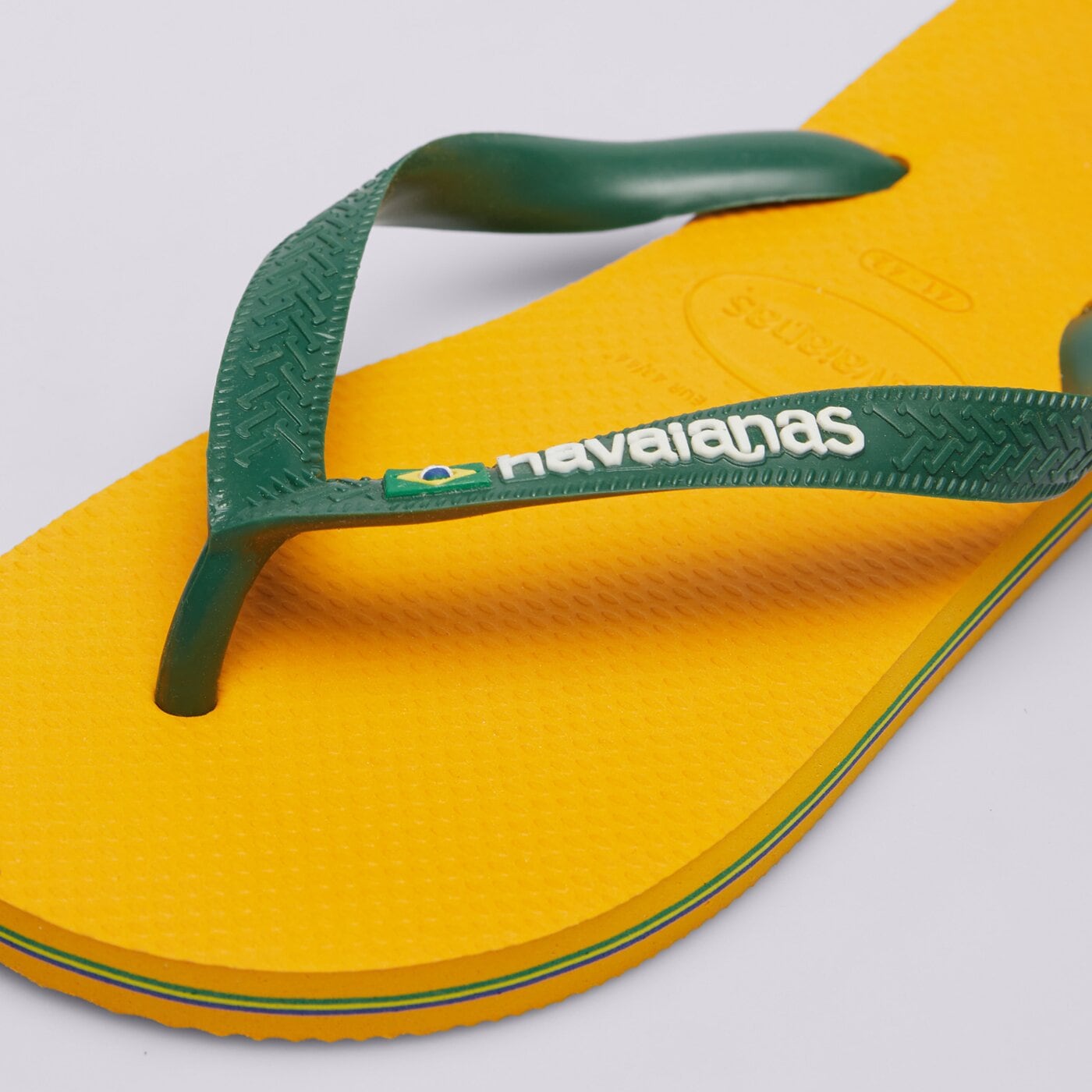 HAVAIANAS BRASIL LOGO 4110850-1740 GELTONA 30,00 EUR | Šlepetės | e ...