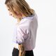 Moteriški marškinėliai ADIDAS MARŠKINĖLIAI SS CROPPED TEE PNK dx4241 spalva rožinė