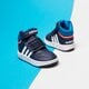 Vaikiški kedai ADIDAS HOOPS MID 3.0 AC I gw0406 spalva tamsiai mėlyna