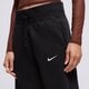 Moteriškos kelnės NIKE KELNĖS W NSW PHNX FLC HR CROP SWTP fb8313-010 spalva juoda