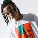 Vyriški marškinėliai ADIDAS MARŠKINĖLIAI LOW NOISE TEE gj9574 spalva balta