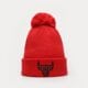 Vyriška kepurė NEW ERA KEPURĖ INFILL BOBBLE BEANIE BULLS RED CHICAGO BULLS 60284999 spalva raudona