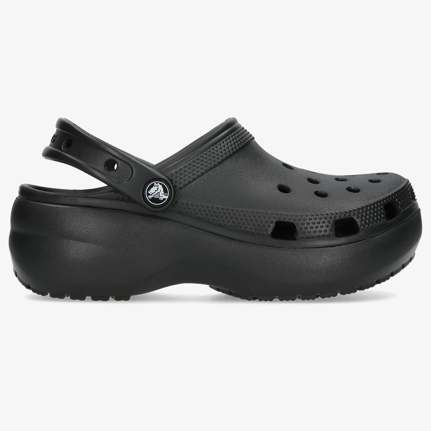 crocs platform white