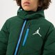 Vaikiškos rudeninės striukės JORDAN STRIUKĖ  ŽIEMINĖ DETACH HOOD PUFFER JACKET BOY 95b649-t17 spalva žalia