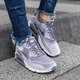 Moteriški kedai NIKE WMNS AIR MAX 90 LX 898512-007 spalva pilka