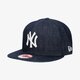 Vyriška kepurė su snapeliu NEW ERA KEPURĖ LEAGUE BASIC NY YANKEES NVY/WHI 11066060 spalva tamsiai mėlyna