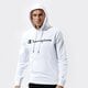 Vyriškas džemperis CHAMPION DŽEMPERIS SU GOBTUVU HOODED SWEATSHIRT 214138ww001 spalva balta
