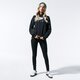 Moteriškas džemperis NIKE DŽEMPERIS SU GOBTUVU W NSW AIR HOODIE BB bv5132-010 spalva juoda