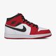 Vaikiški kedai AIR JORDAN 1 MID 554725-173 spalva raudona