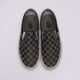 Moteriški kedai VANS CLASSIC SLIP-ON BLACK/PEWTER CHECKERBOARD vn000eyebpj1 spalva juoda