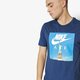 Vyriški marškinėliai NIKE MARŠKINĖLIAI SS M NSW TEE AIR 1 892155-451 spalva tamsiai mėlyna