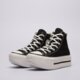 Moteriški kedai CONVERSE CHUCK TAYLOR ALL STAR LIFT DOUBLE STACK a12975c spalva juoda