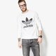 Vyriškas džemperis ADIDAS DŽEMPERIS TREFOIL CREW ay7794 spalva balta