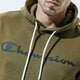 Vyriškas džemperis CHAMPION DŽEMPERIS SU GOBTUVU HOODED SWEATSHIRT 214743ms549 spalva rusvai žalsva