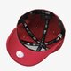 Vaikiška kepurė su snapeliu NEW ERA KEPURĖ LEAGUE ESSENTIAL 39THIRTY NEW YORK YANKEES CA 80536613 spalva tamsiai raudona