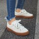 Moteriški kedai PUMA PLATFORM V2 SUEDE 36646102 spalva rusvai gelsva