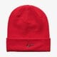 Vaikiška kepurė NIKE KEPURĖ  ŽIEMINĖ NIKE SWOOSH BEANIE - BLUE 803734657 spalva raudona