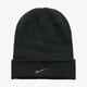 Vaikiška kepurė NIKE KEPURĖ  ŽIEMINĖ NIKE SWOOSH BEANIE - BLUE 803734332 spalva juoda