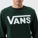Vyriškas džemperis VANS DŽEMPERIS MN VANS CLASSIC CREW II vn0a456a4cl spalva žalia