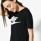 Moteriški marškinėliai NIKE MARŠKINĖLIAI SS W NSW ESSNTL TEE HBR 829747-010 spalva juoda