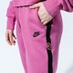 Moteriškos kelnės NIKE KELNĖS W NSW ICN CLSH FLC PANT BB cj2036-691 spalva rožinė