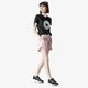 Moteriški marškinėliai CONVERSE MARŠKINĖLIAI SS SEASONAL CHUCK PATCH PALM FILL TEE 10017791-a01 spalva juoda