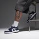 Vyriški kedai AIR JORDAN 1 LOW  iv6045-451 spalva mėlyna