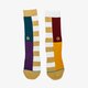 Vyriškos kojinės STANCE KOJINĖS SPLIT CHECK BROWN m556c19spcnat spalva ruda