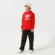 Vaikiškas džemperis ADIDAS DŽEMPERIS SU GOBTUVU TREFOIL HOODIE BOY hd2020 spalva raudona