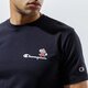 Vyriški marškinėliai CHAMPION MARŠKINĖLIAI CREWNECK MARŠKINĖLIAI 216871kk001 spalva juoda