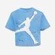 Vaikiški marškinėliai JORDAN MARŠKINĖLIAI JUMPMAN SUN RISE GIRL 45b841-b9f spalva mėlyna