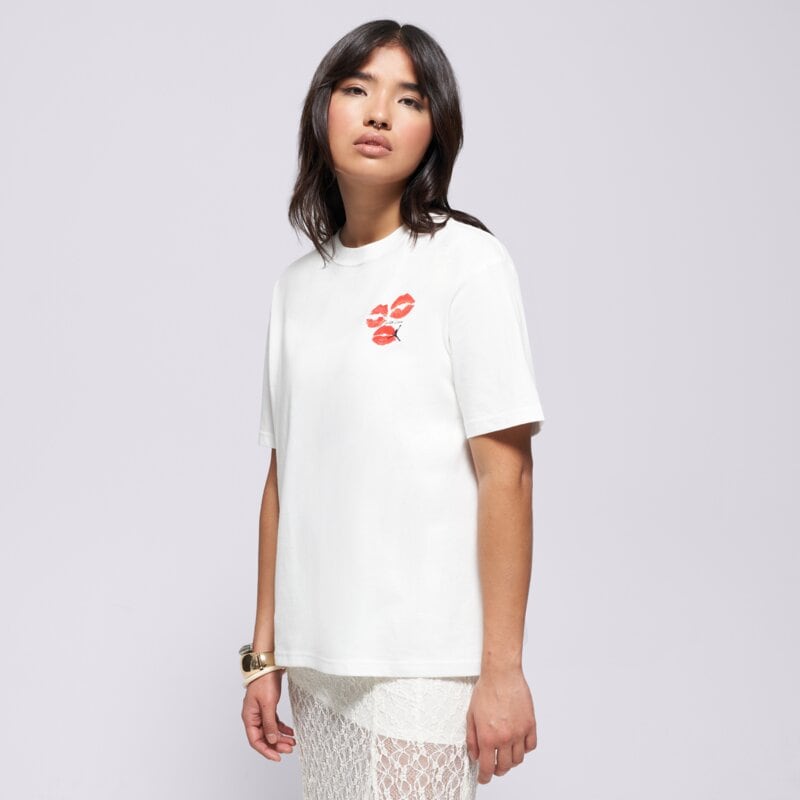 JORDAN MARŠKINĖLIAI W J FLT SS GF GFX TEE KISS