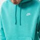 Vyriškas džemperis NIKE DŽEMPERIS SU GOBTUVU SPORTSWEAR CLUB FLEECE bv2654-392 spalva mėlyna