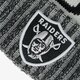 Vaikiška kepurė NEW ERA KEPURĖ NFL KNIT SIDELINE OAK RAIDERS OTC 11460386 spalva juoda