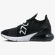 Moteriški kedai NIKE W AIR MAX 270 FLYKNIT ah6803-001 spalva juoda