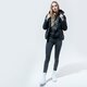 Moteriška žieminė striukė CHAMPION STRIUKĖ HOODED POLYFILLED JACKET REGULAR 113424kk001 spalva juoda