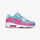 NIKE AIR MAX 90 MESH (PS) 833341400 spalva rožinė