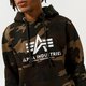 Vyriškas džemperis ALPHA INDUSTRIES DŽEMPERIS   SU GOBTUVU BASIC HOODY CAMO 178312c-408 spalva daugiaspalvė