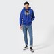 Vyriškas džemperis NIKE DŽEMPERIS SU GOBTUVU GSW   M NK FLC PO ESSNTL FTPK NBA dh9301-495 spalva mėlyna