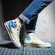Vyriški kedai CONVERSE CHUCK 70 BE NICE FLORAL  172863c spalva balta