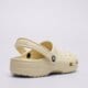 Moteriškos šlepetės CROCS CLASSIC CLOG 10001-2y2 spalva rusvai gelsva