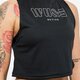 Moteriški marškinėliai WAKE UP & SQUAT MARŠKINĖLIAI ACTIVE SHORT wuta005blk spalva juoda