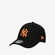 Vyriška kepurė su snapeliu NEW ERA KEPURĖ NEON PACK 940 NYY BLK NEW YORK YANKEES BLKHFO 60240467 spalva juoda